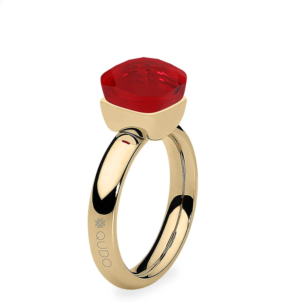 Qudo Firenze Ring Red