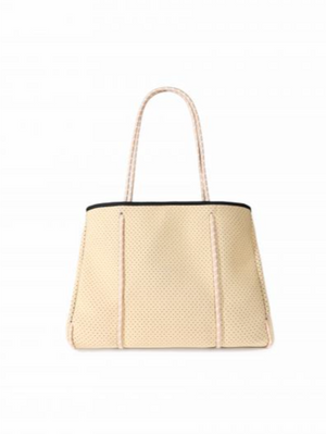 MOO'ILO Tasche Shopper Neopren, L, Farbe Beige