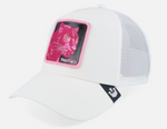 GOORIN BROS Trucker Baseball Cap pink PANTHER weiß