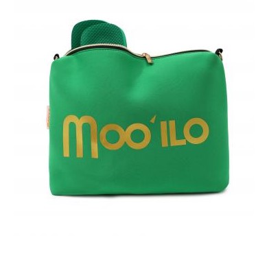 MOO ILO Tasche Clutch Neopren Grün