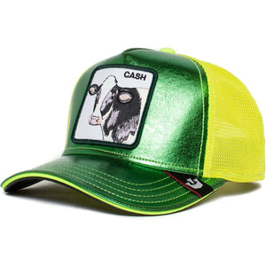 GOORIN BROS Trucker Baseball LIMITED EDITION CASH COW Metallic Green Grün