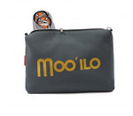 MOO ILO Tasche Clutch Neopren Stone (Blau-Grau)