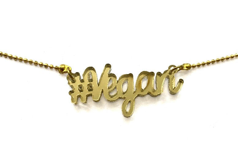 ALL THINGS WE LIKE Kette #vegan, Farbe Gold