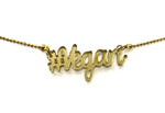 ALL THINGS WE LIKE Kette #vegan, Farbe Gold