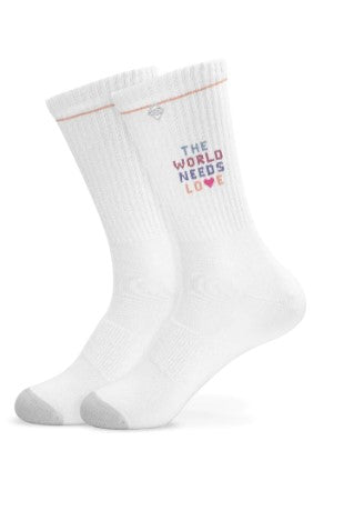 JCLAY Socken THE WORLD NEEDS LOVE