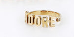 KARINSSCHWESTER Ring "J´adore" Farbe Gold