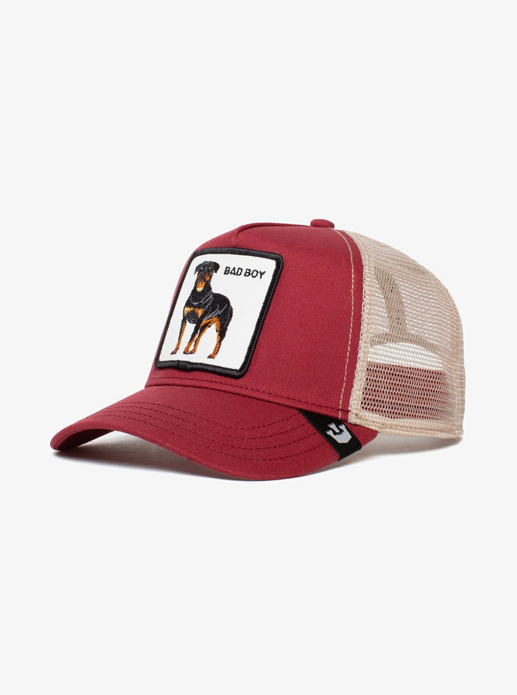 GOORIN BROS Trucker Baseball Cap BAD BOY Bordeaux